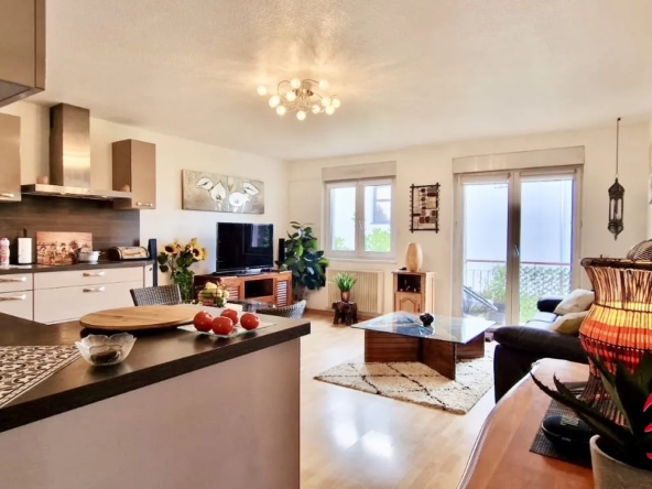 Bel appartement F4 de 71,45 m² avec garage à Bartenheim 