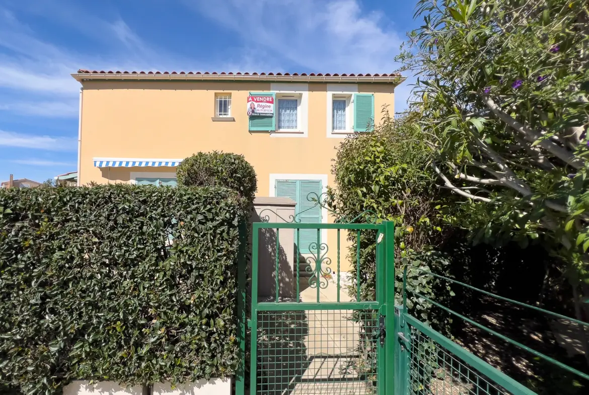 Mazet 3 pièces à vendre près du port Miramar et des plages 