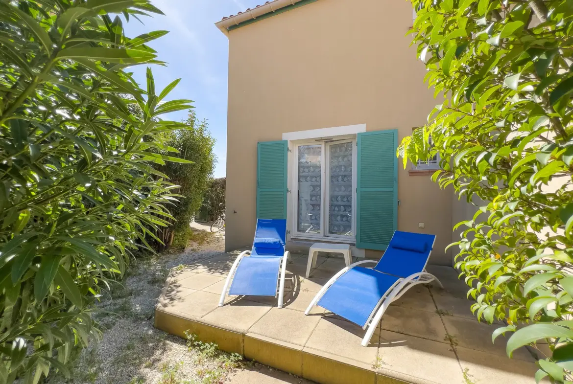 Mazet 3 pièces à vendre près du port Miramar et des plages 