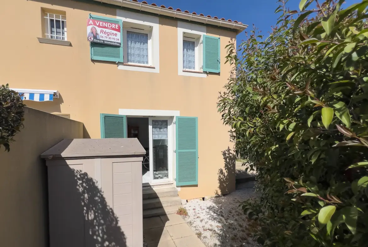Mazet 3 pièces à vendre près du port Miramar et des plages 