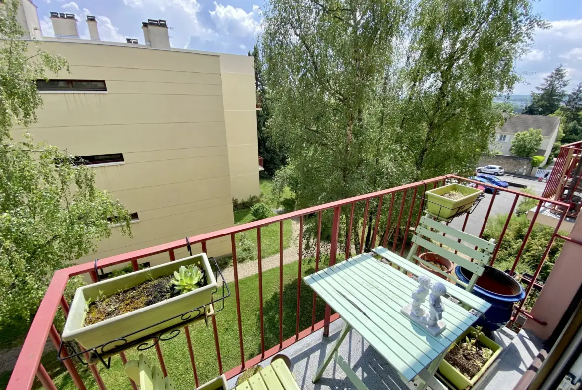 Appartement 3 pièces lumineux à vendre à Palaiseau, centre-ville 