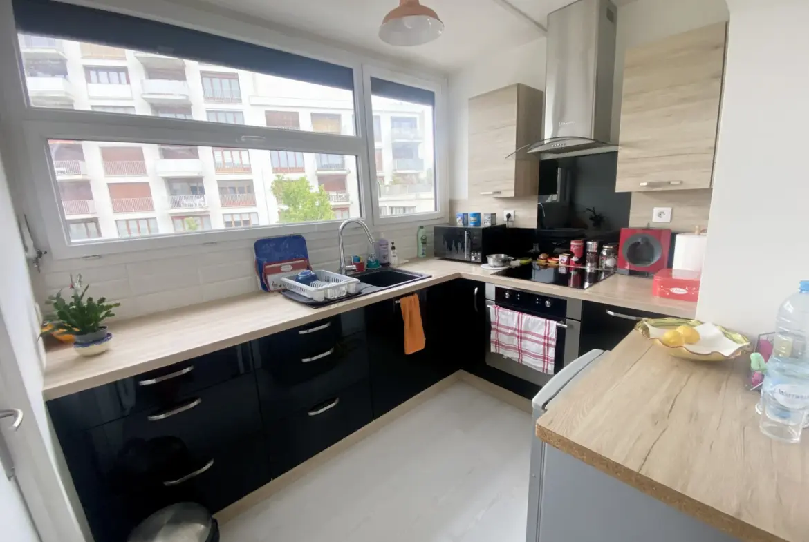 Appartement 3 pièces lumineux à vendre à Palaiseau, centre-ville 