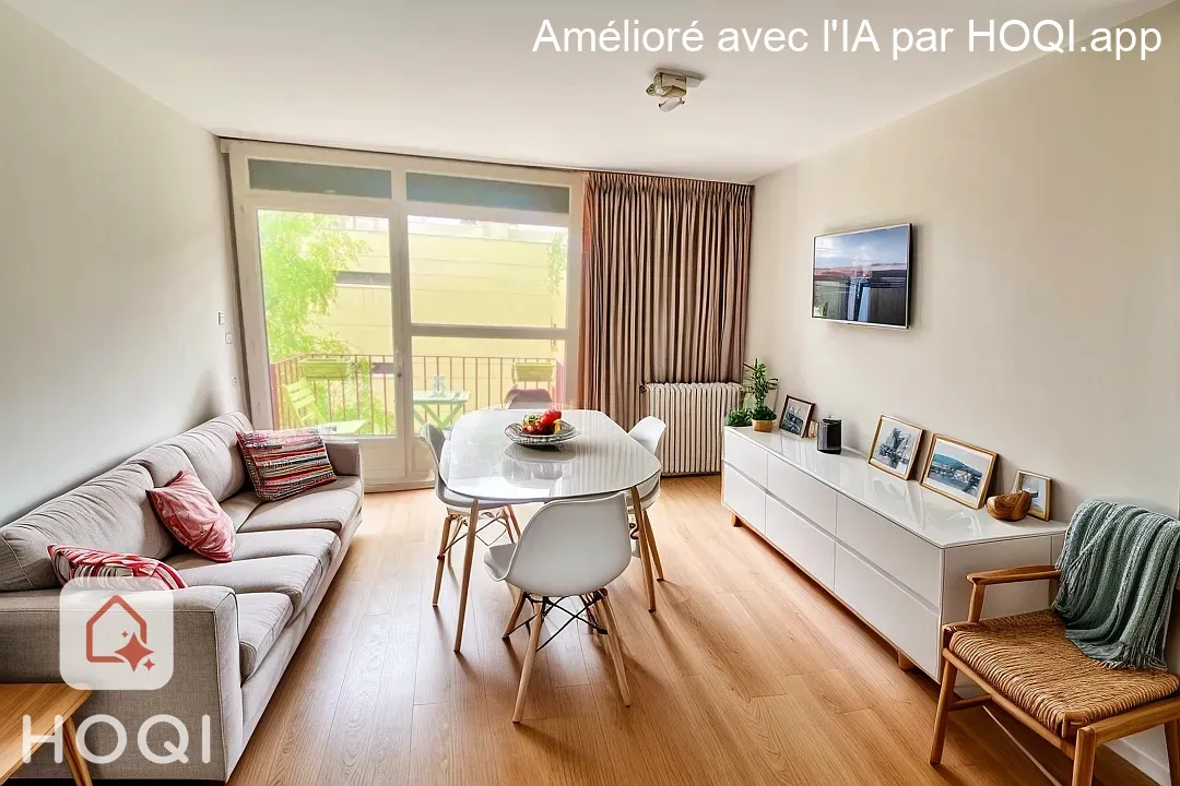 Appartement 3 pièces lumineux à vendre à Palaiseau, centre-ville 