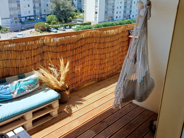 Appartement T3 en dernier étage à Mandelieu Capitou 