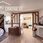 Charmante maison de ville à La Ferté Macé avec 3 chambres et garage
