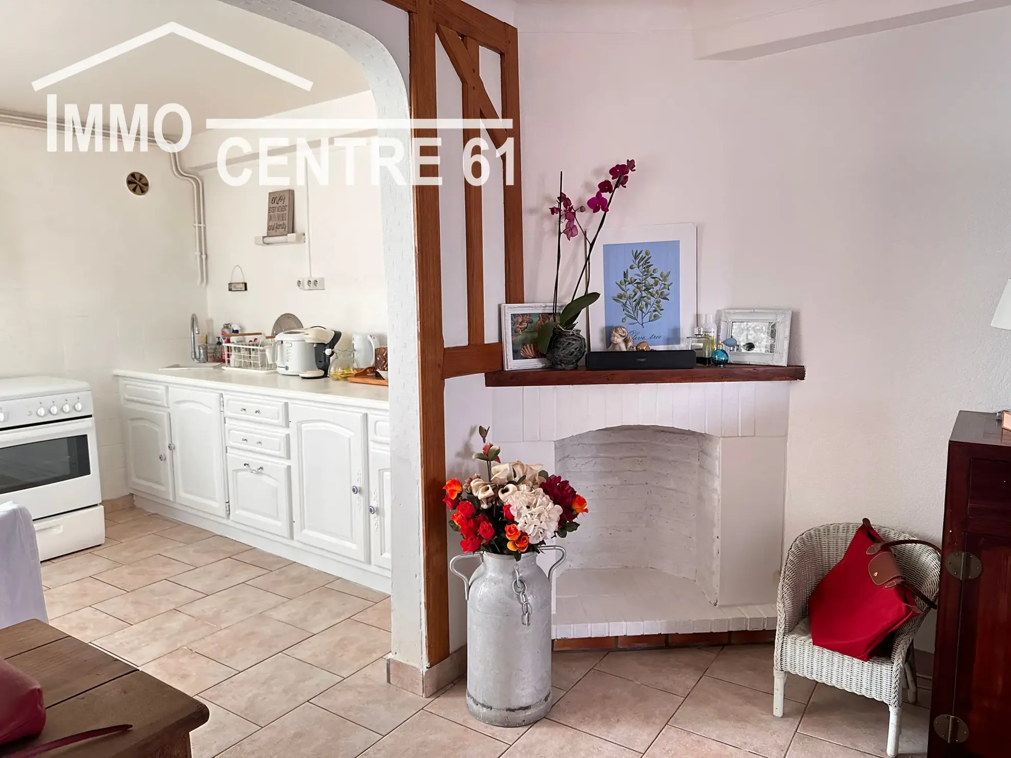 Charmante maison de ville à La Ferté Macé avec 3 chambres et garage 