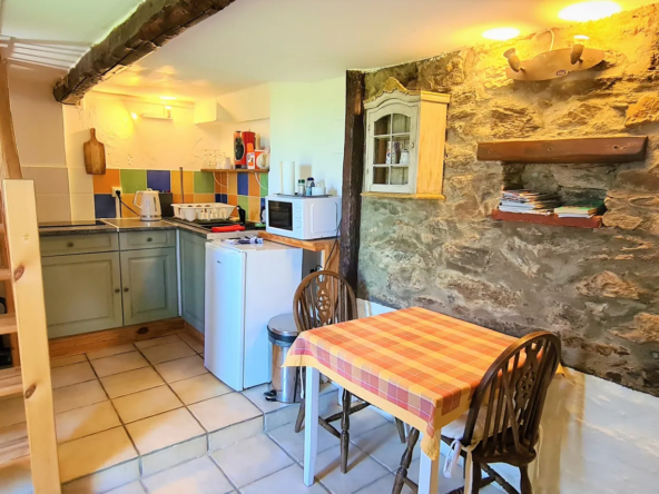 Propriété avec vue exceptionnelle sur les Pyrénées à Saint Marsal 