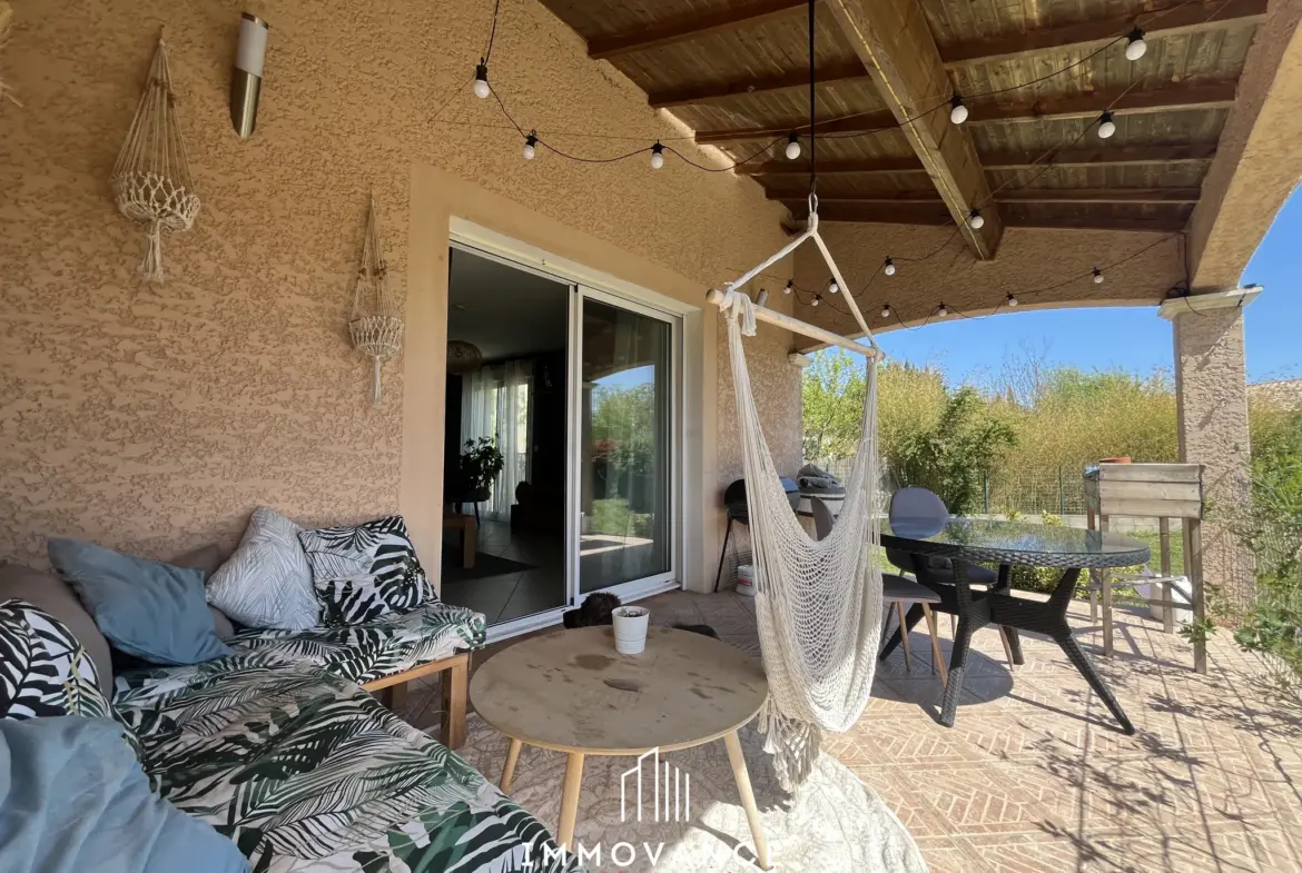 Maison de plain-pied à Pompignan | 3 chambres, jardin spacieux et piscine 