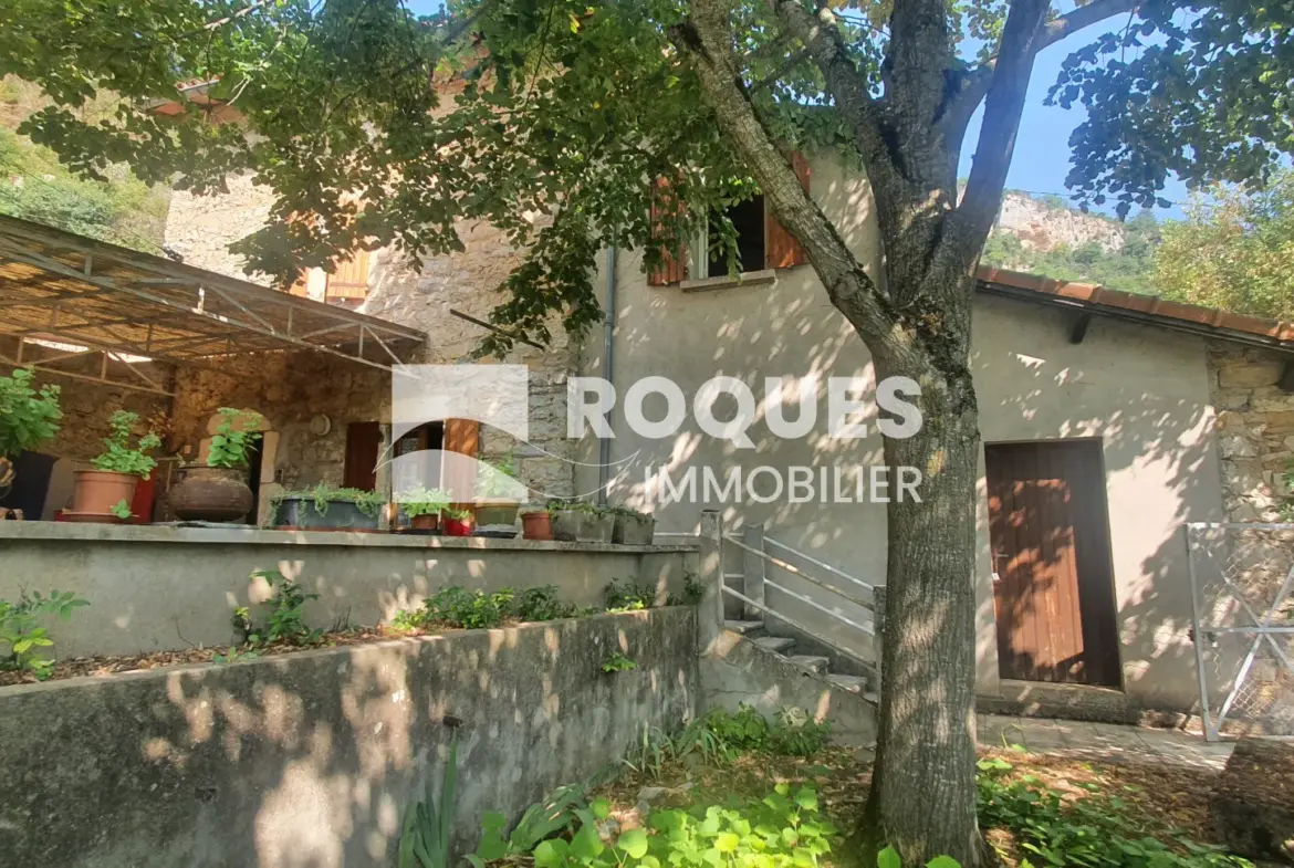 À vendre : Maison de village 90 m² à Millau - Gorges de la Dourbie 