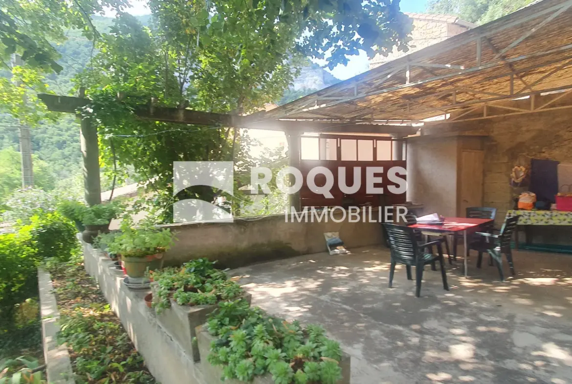 À vendre : Maison de village 90 m² à Millau - Gorges de la Dourbie 