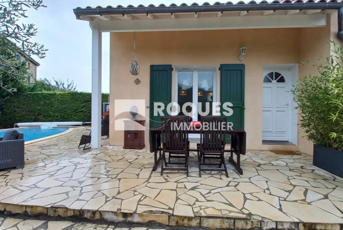Maison avec piscine à vendre à Compregnac 