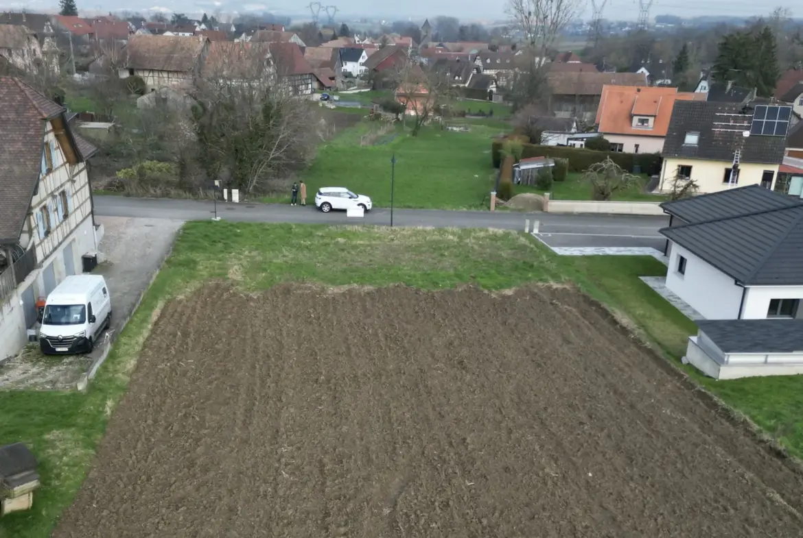 Terrain Viabilisé de 8,2 ares à Stetten - Opportunité Unique! 