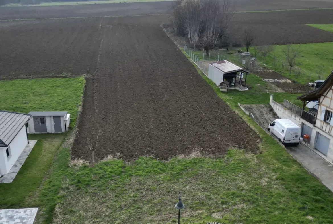 Terrain Viabilisé de 8,2 ares à Stetten - Opportunité Unique! 
