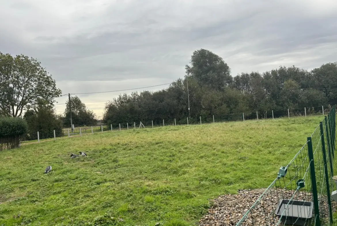 Terrain constructible à vendre proche de la Baie de Somme 