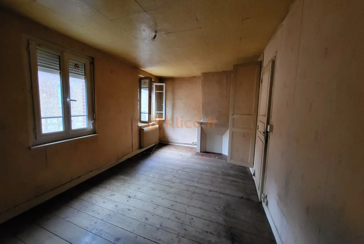 Maison de plus de 124 m² à rénover près du centre d'Yvetot 