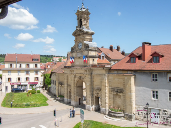 Appartement T3 atypique à vendre à Pontarlier 