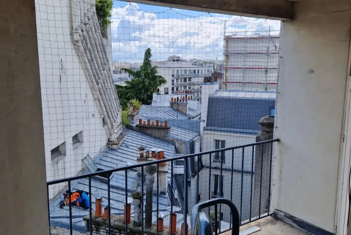 Studio de 4,77 m² à vendre à Paris - quartier Denfert-Rochereau 