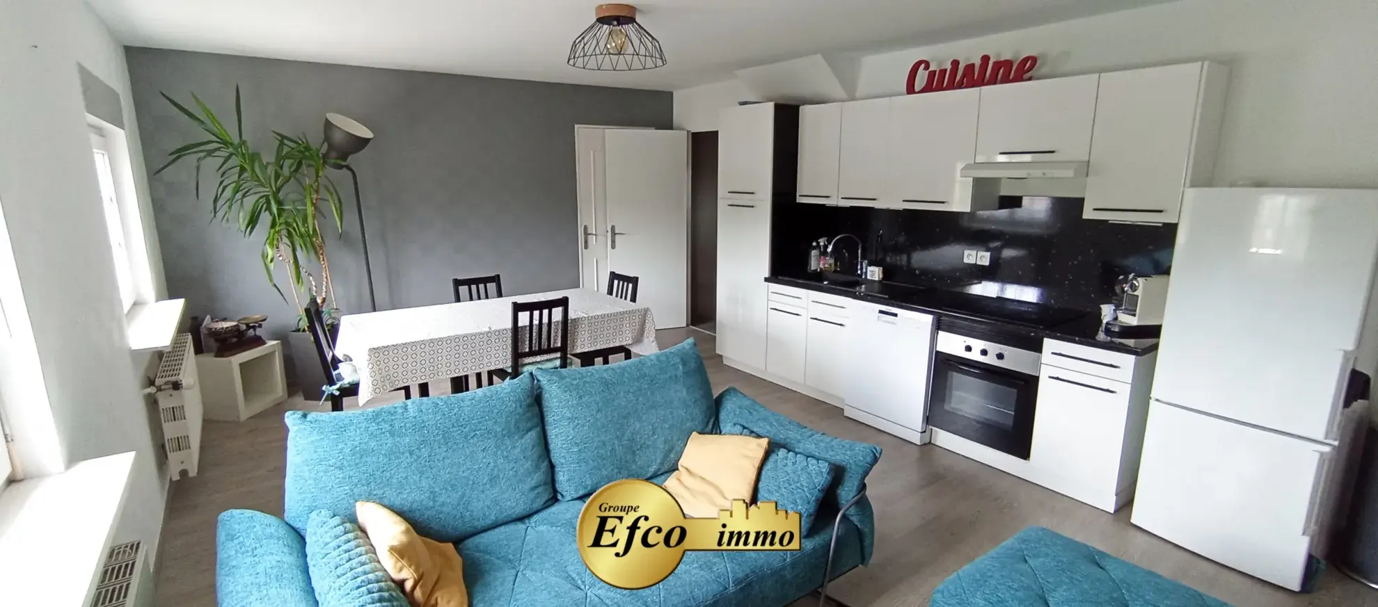 Duplex 93 m² à vendre à Brunstatt avec jardin 