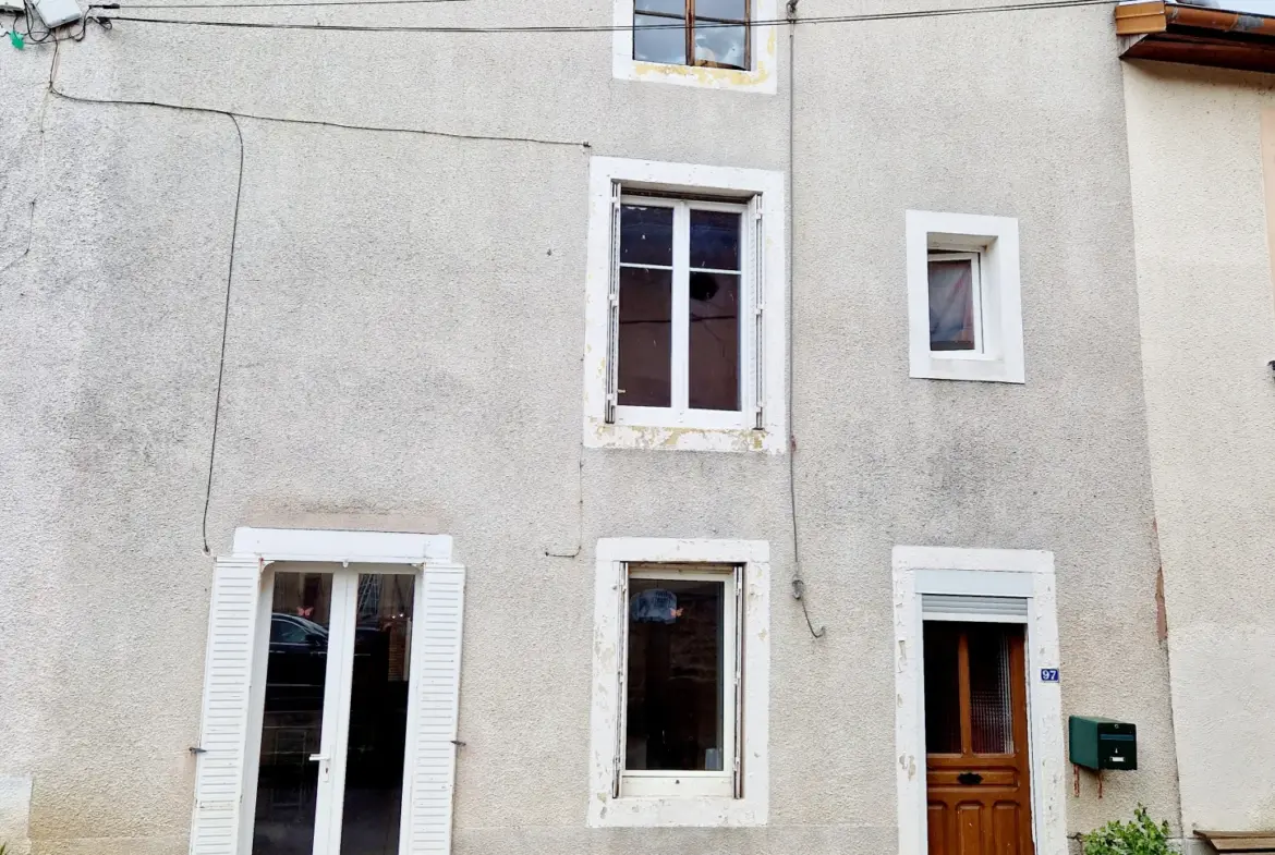 Vente maison 137 m2 avec jardin à Monthureux sur Saône 