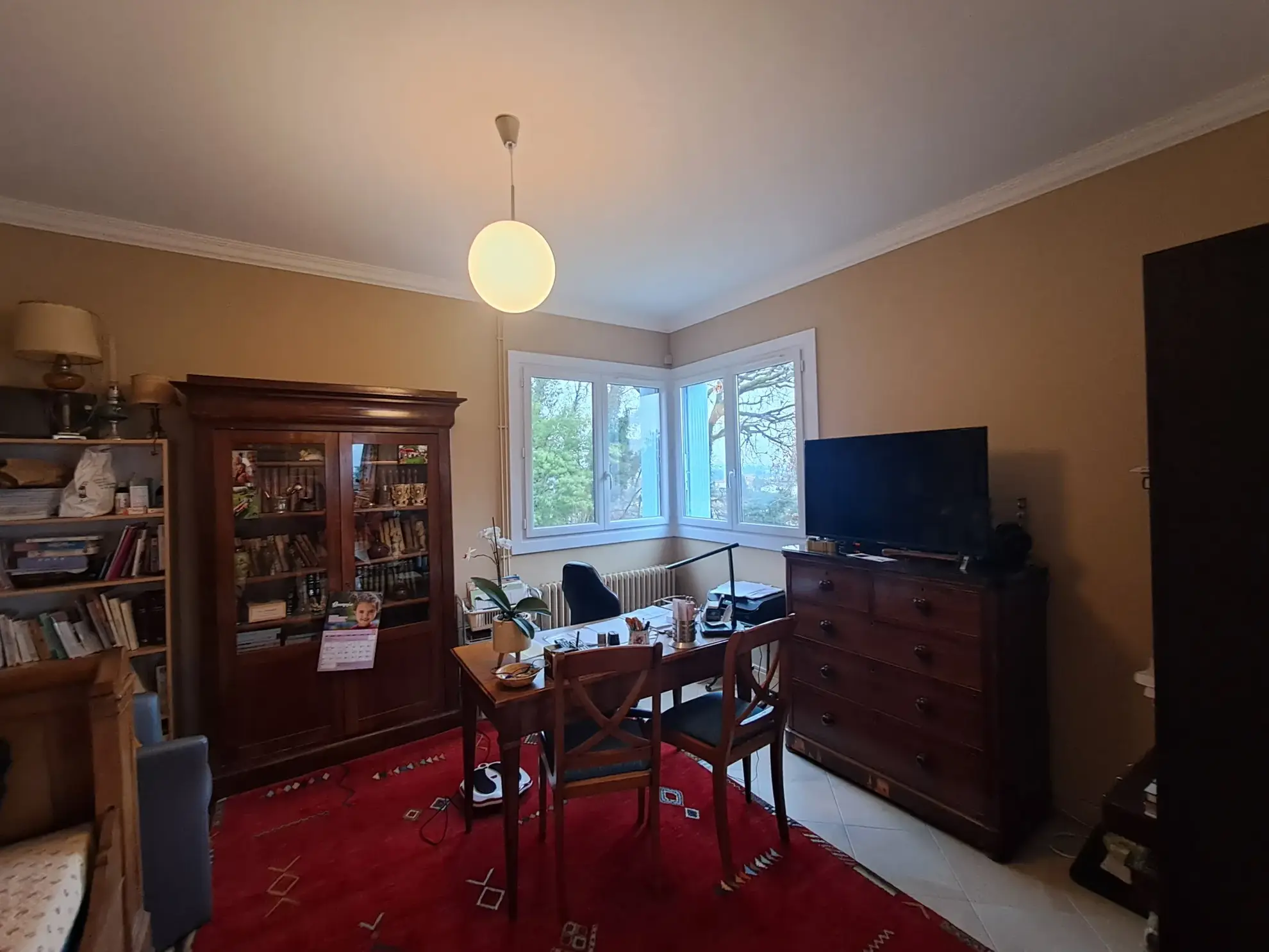 Maison de plain-pied avec vue sur le Lot à Casseneuil 