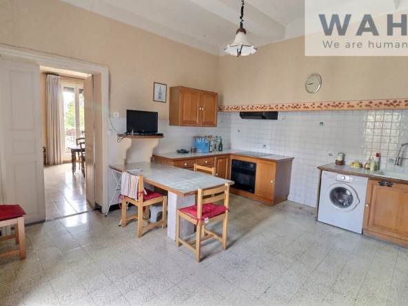 À vendre : Maison de village 4 pièces à Montagnac (34530) avec garage