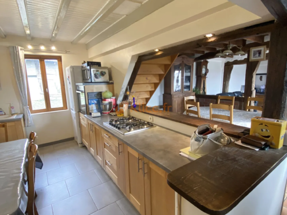 À vendre : Maison de caractère avec jardin, 4 chambres proche Fécamp 