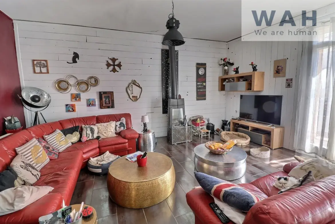 À vendre : appartement en duplex de 6 pièces à Saint Pargoire 