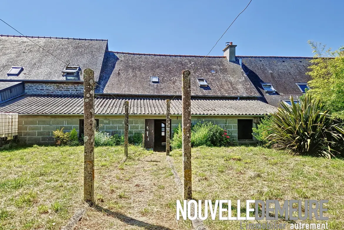 Maison en pierre 3 chambres avec jardin à Epiniac 