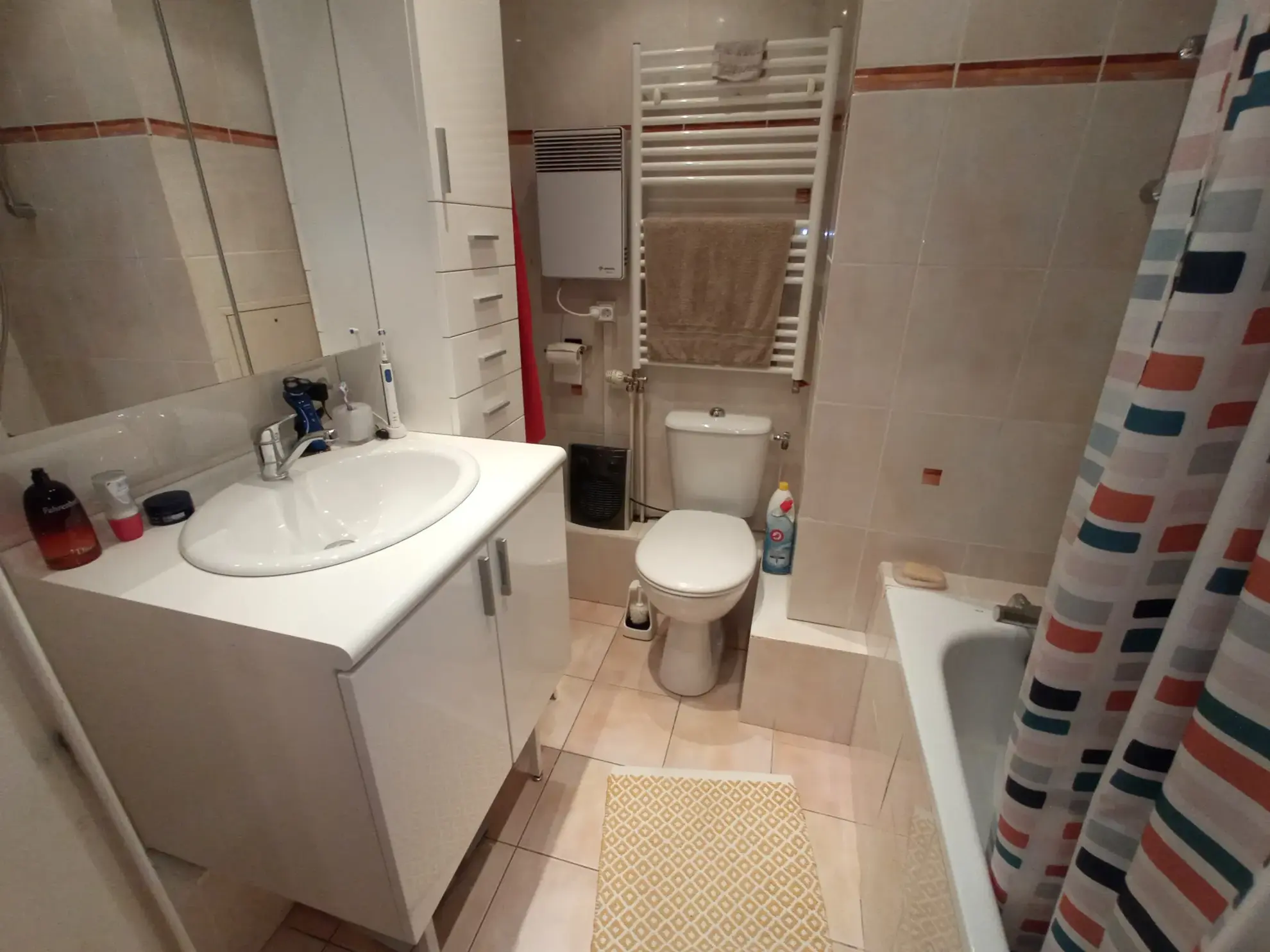 Bel appartement F2 à vendre à Cergy Préfecture 