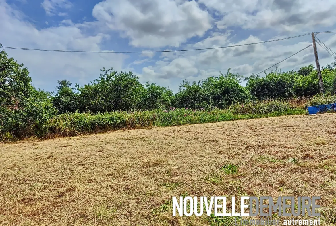 Longère à vendre à Saint Etienne en Cogles - 3 chambres et grand terrain 
