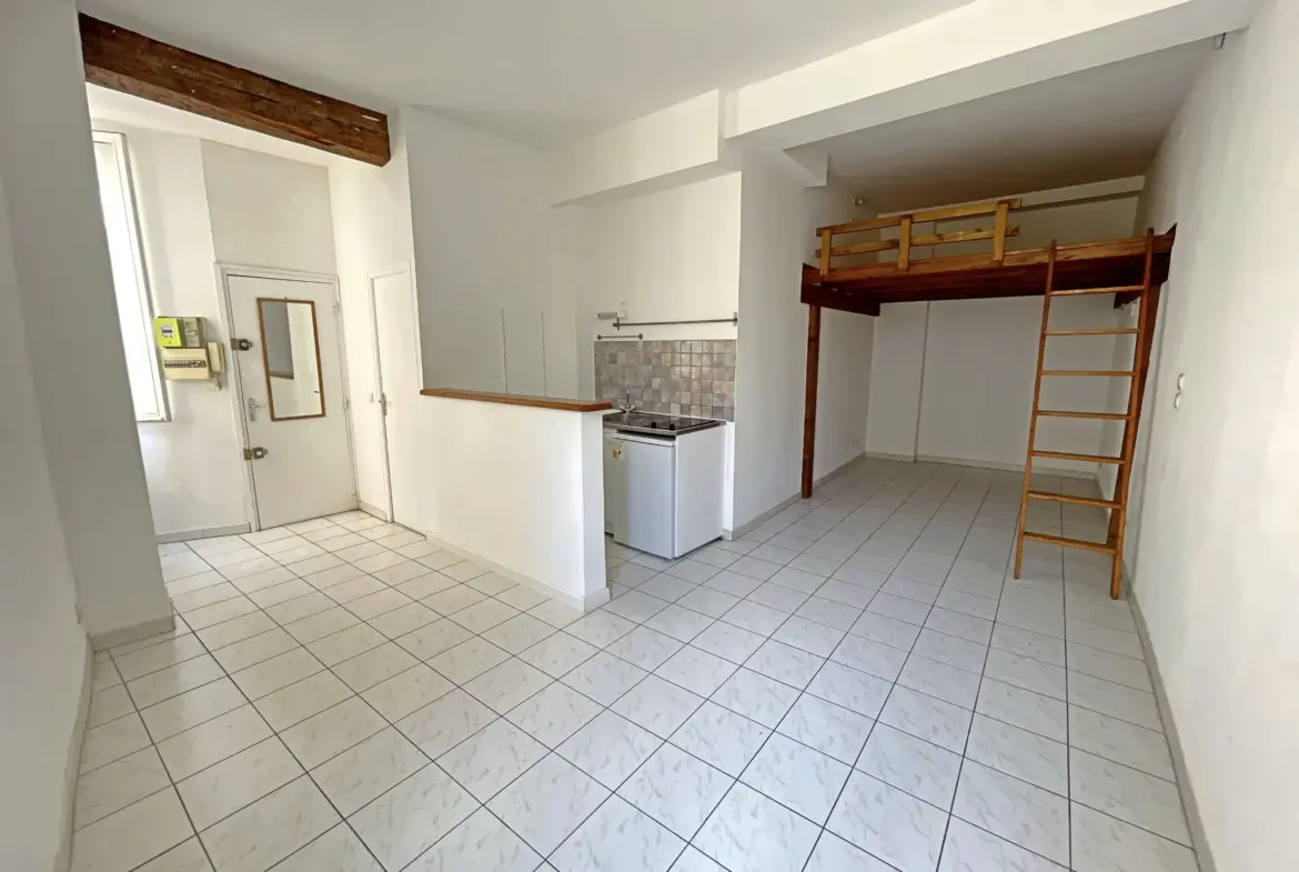 A vendre : Studio Mezzanine - Place de la Canourgue, Montpellier 