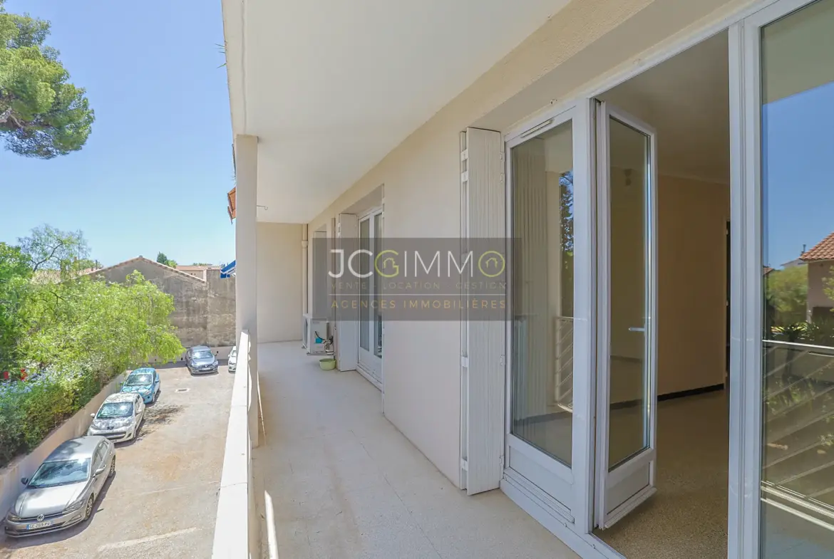 Toulon : Appartement T4 de 80 m2 en cœur de quartier avec garage et cave 