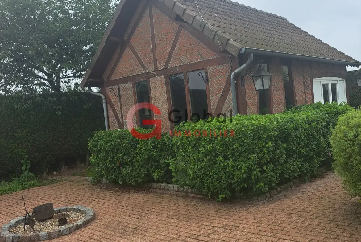 Maison à Cideville - 130 m², 3 chambres, jardin et dépendances 