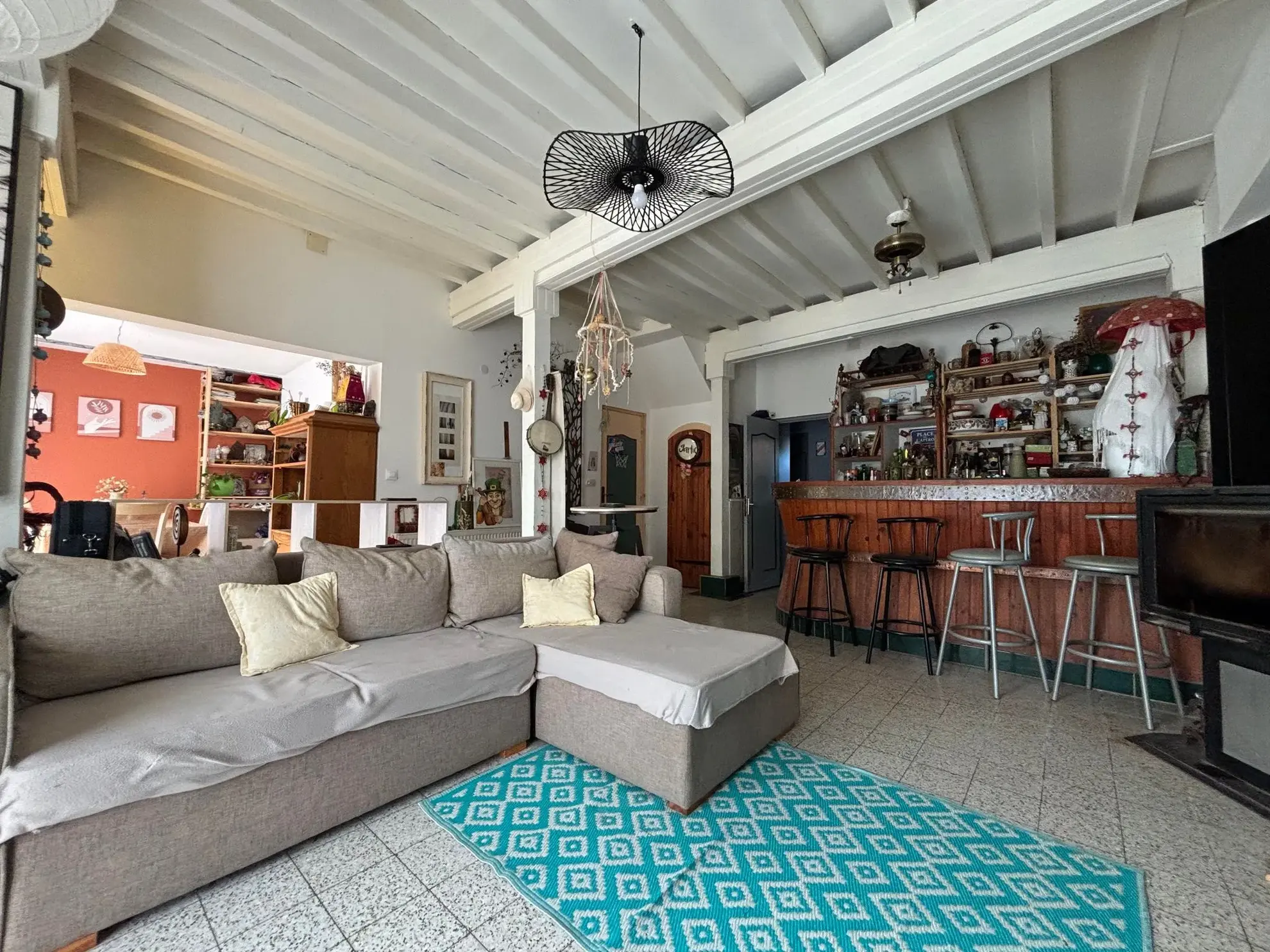 Maison à vendre à 10 minutes de la mer avec jardin 