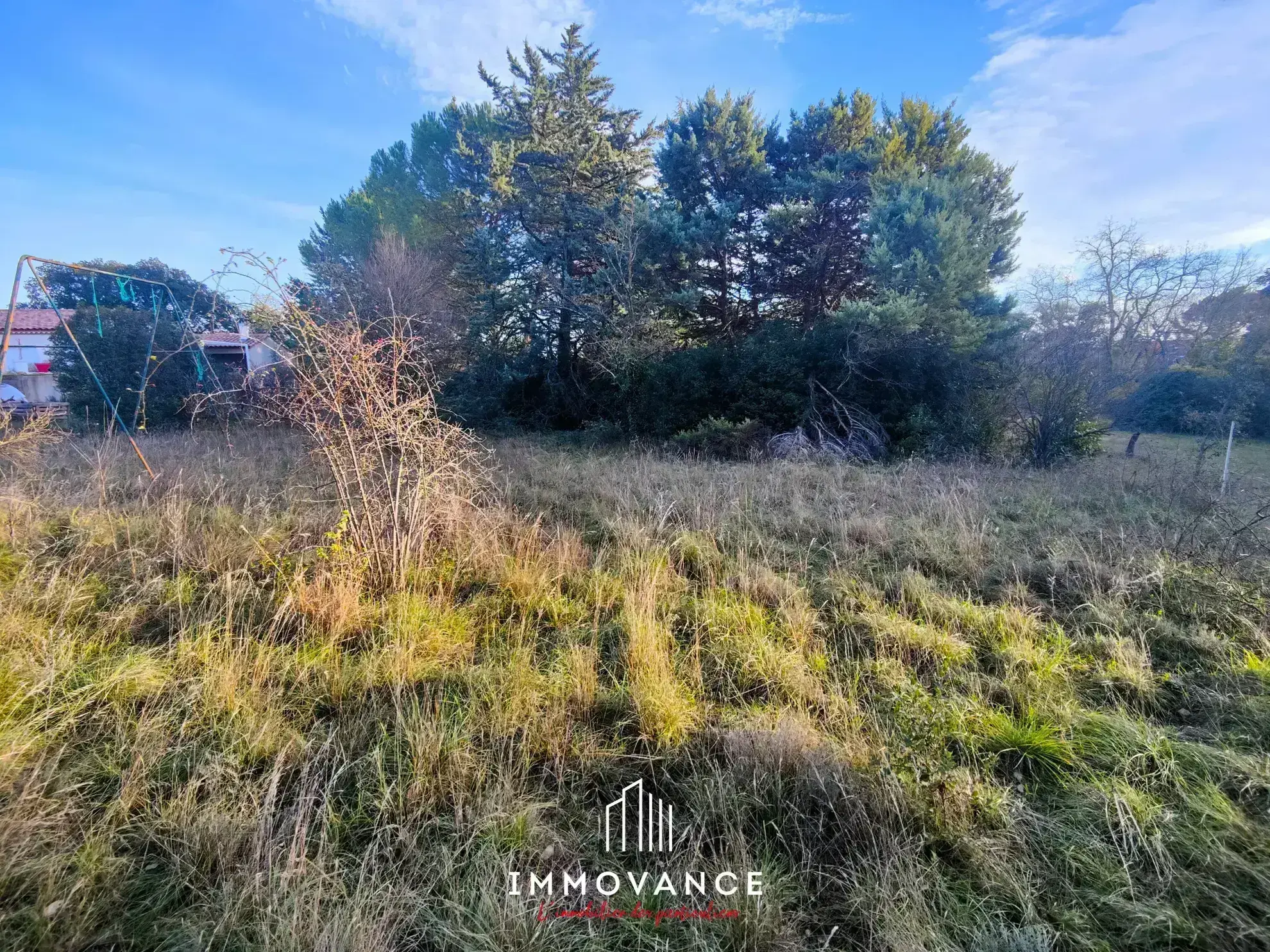 Terrain constructible de 1000 m² à Sauteyrargues, près de Montpellier 