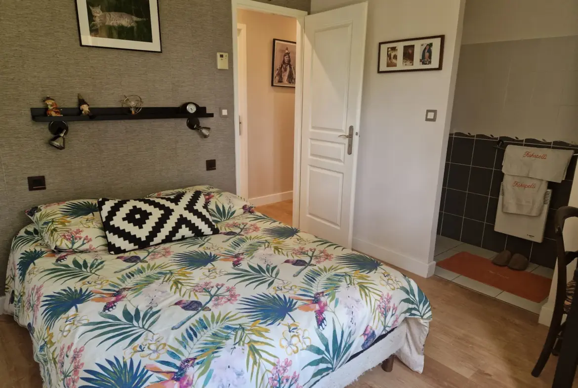 Maison de plain-pied à Langon avec 4 chambres et terrasse 