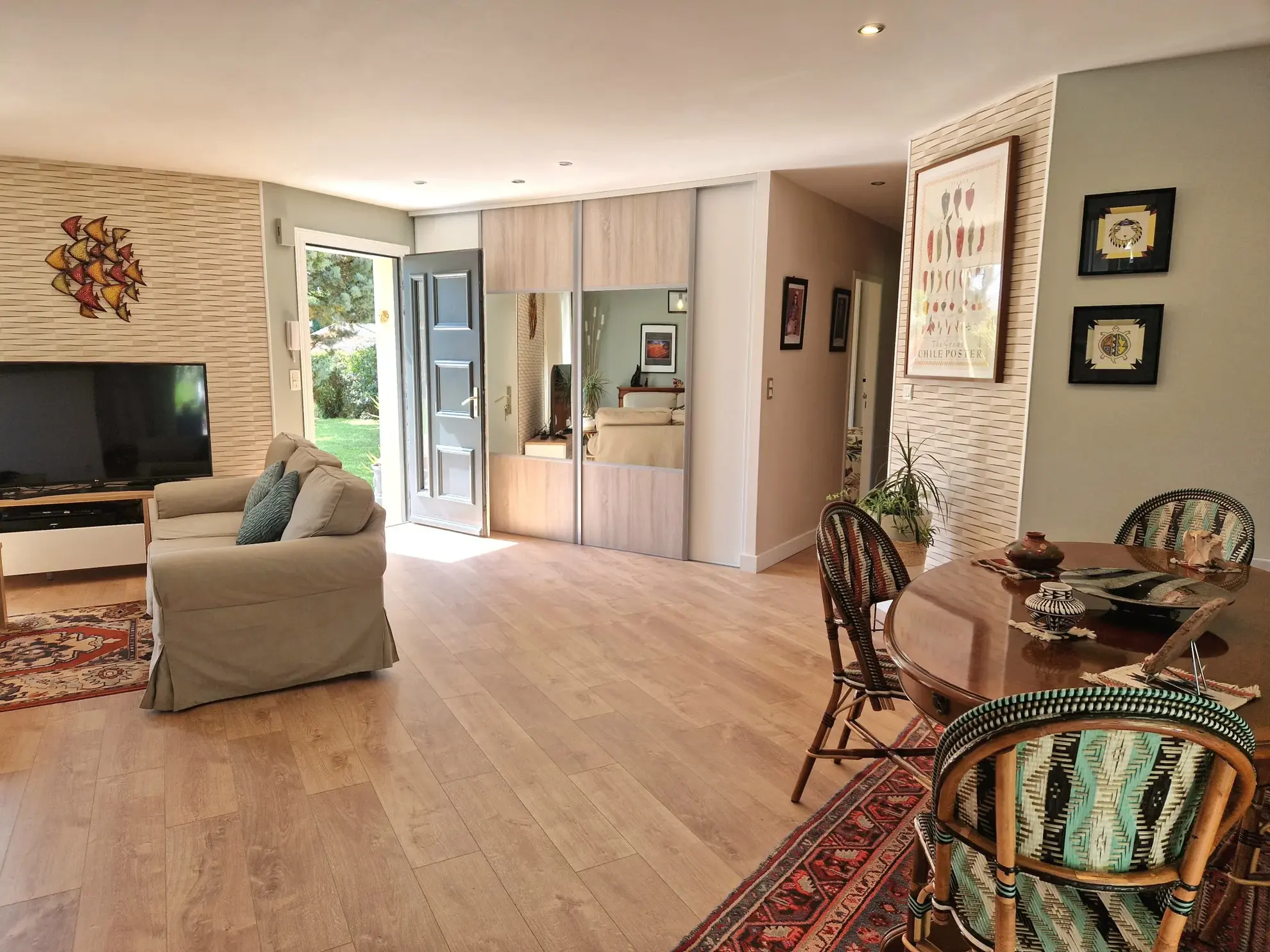 Maison de plain-pied à Langon avec 4 chambres et terrasse 