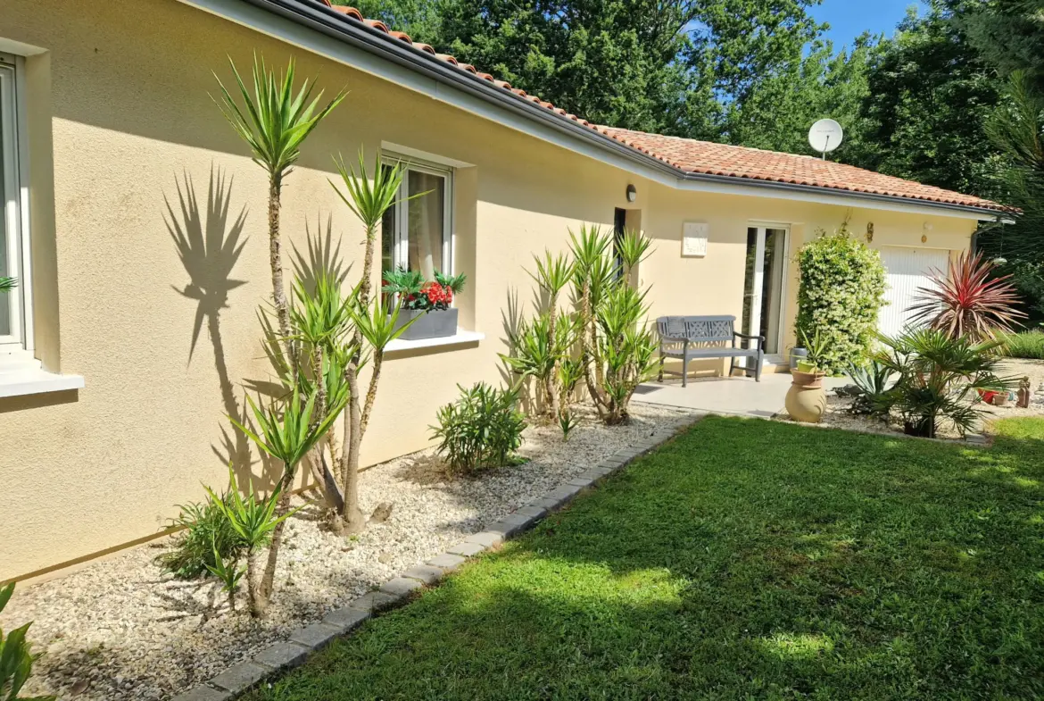 Maison de plain-pied à Langon avec 4 chambres et terrasse 