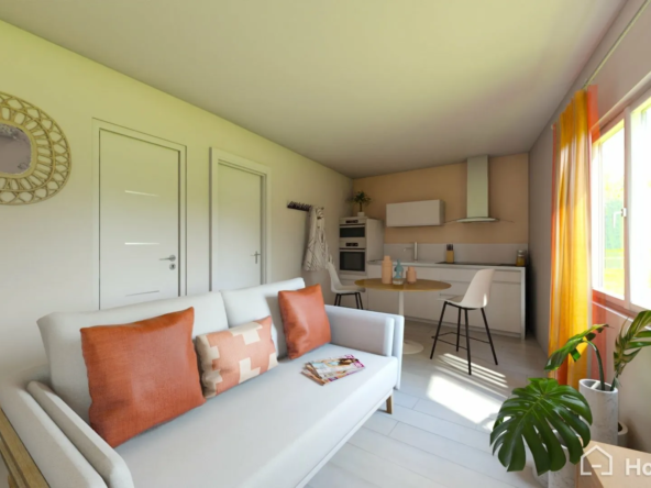Appartement F1 à rénover à Châtel-Guyon - Investissement locatif 
