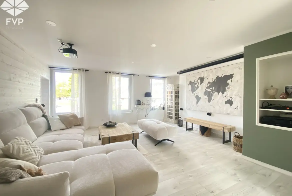 Maison de ville rénovée à Bacqueville-en-Caux (76730) 