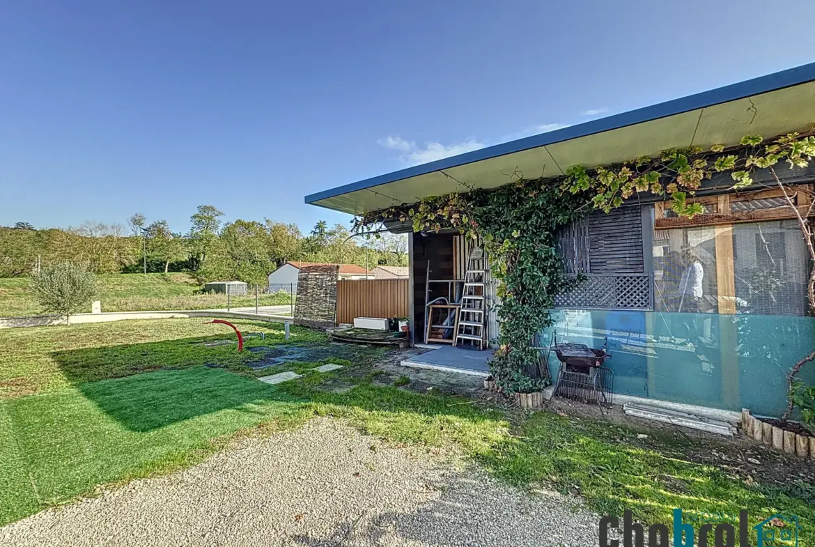 Charmante maison contemporaine à vendre à Pompignan 