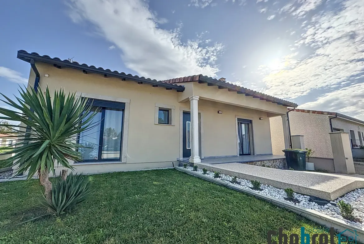 Charmante maison contemporaine à vendre à Pompignan 