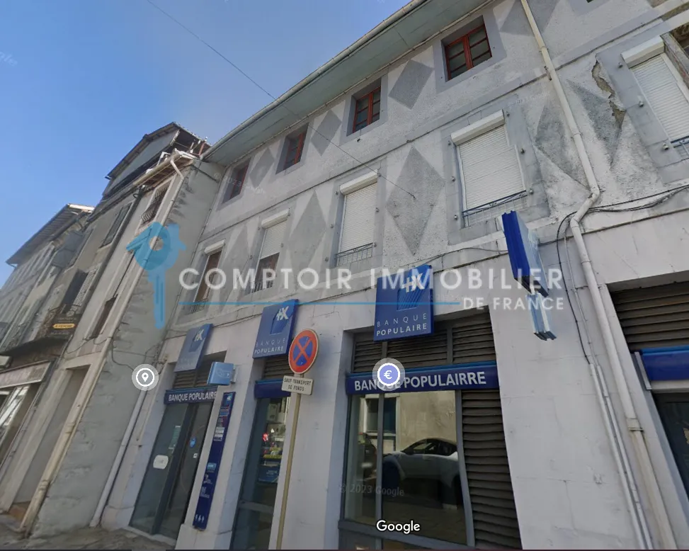 Investissement immobilier à Montréjeau - Immeuble de 610 m² 