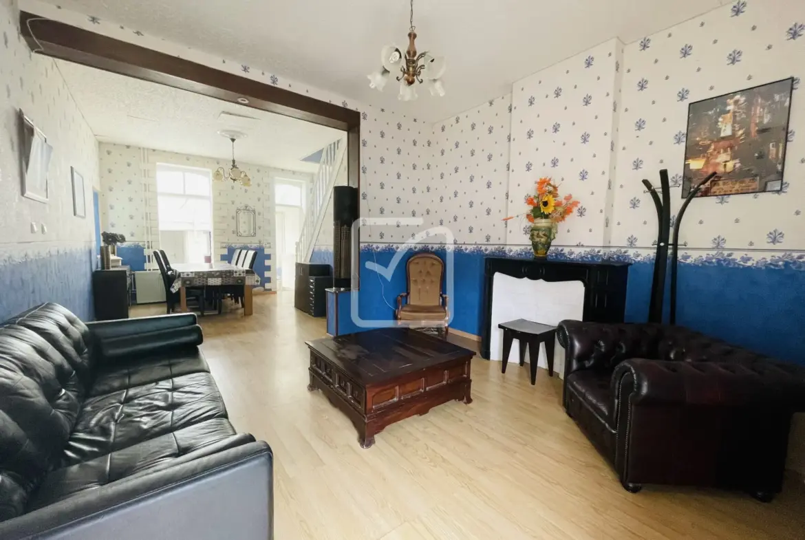 Maison semi-mitoyenne à vendre à Maubeuge - 86 m2 