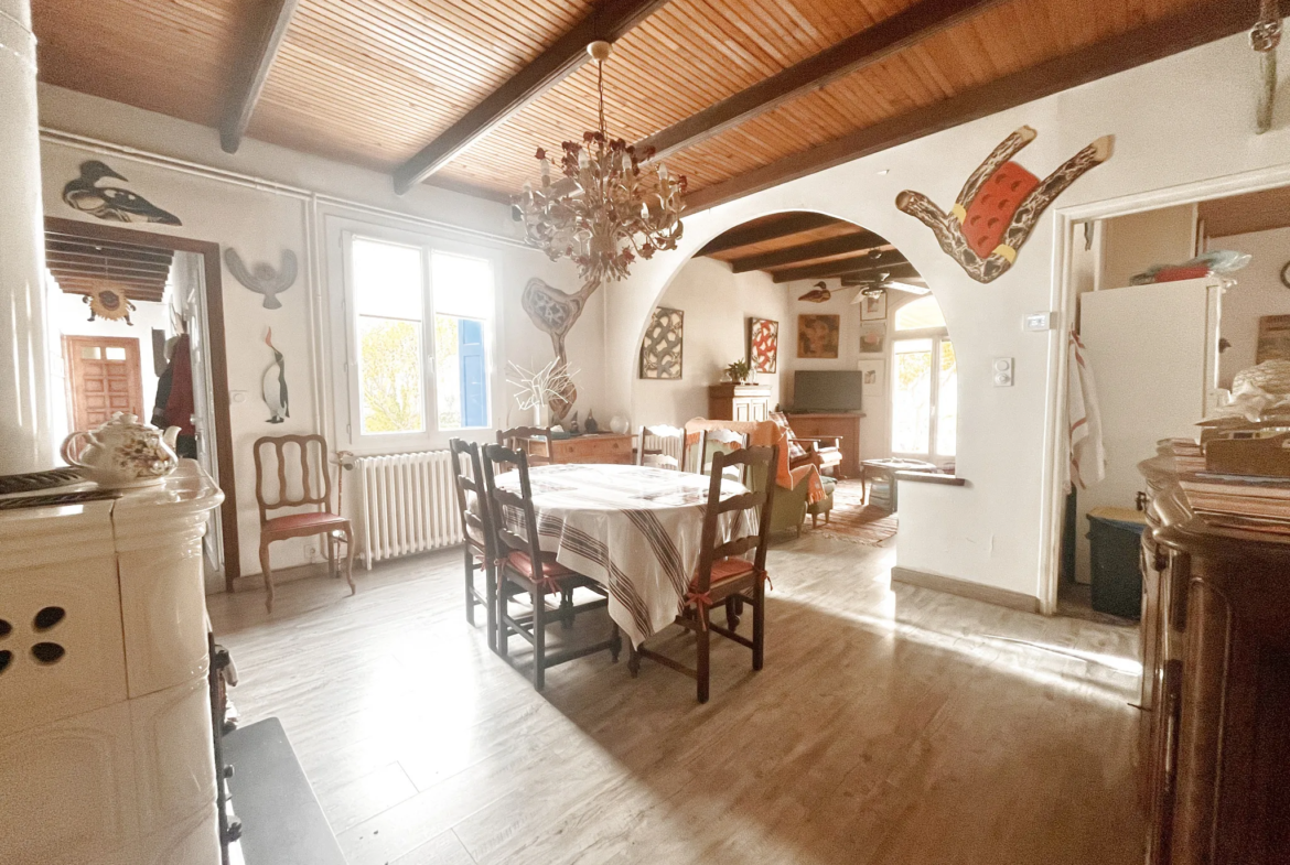 Maison F5 de Plain-Pied à Arles sur Tech avec Terrain Arboré 