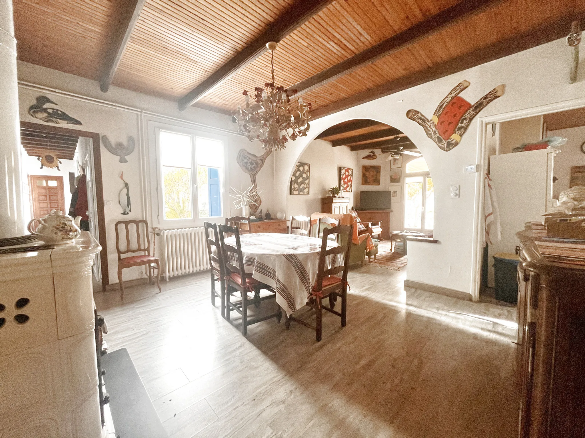 Maison F5 de Plain-Pied à Arles sur Tech avec Terrain Arboré 