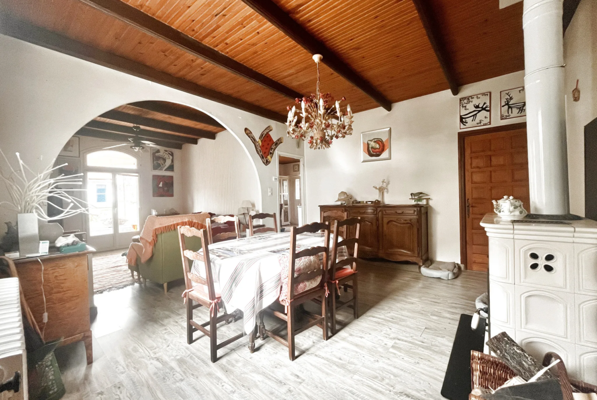 Maison F5 de Plain-Pied à Arles sur Tech avec Terrain Arboré 