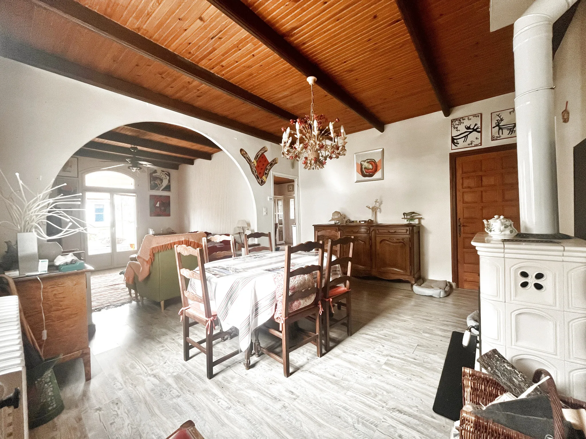 Maison F5 de Plain-Pied à Arles sur Tech avec Terrain Arboré 