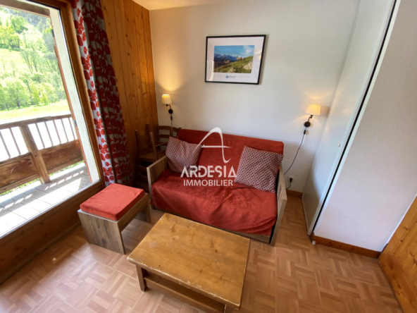 Appartement 2 pièces à vendre à Saint-Sorlin d'Arves - Vue dégagée 