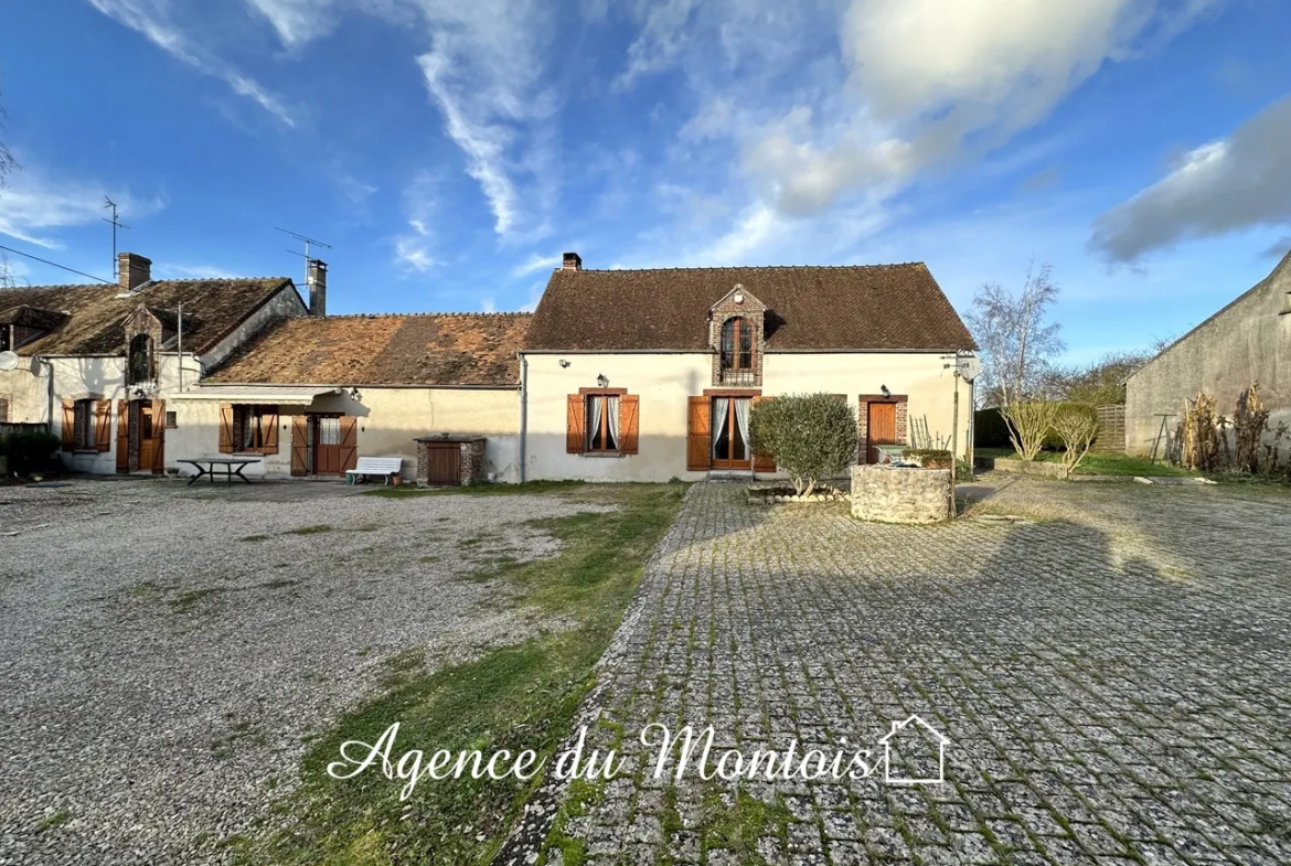 Fermette spacieuse à vendre à Bray sur Seine 